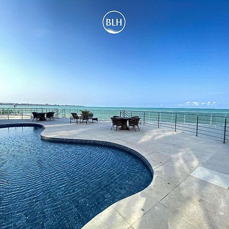 Bela Hospedagem - Pé na areia no Bessa, 02 suites, wifi - Vista piscina e mar João Pessoa Exterior foto